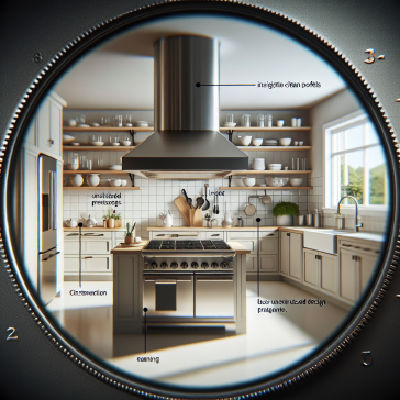 enhancing kitchen design for effortless and efficient hood cleaning